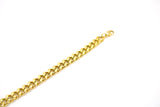 18K PVD Gold Plated Stainless Steel Cuban Chain Anklet - BABYGIRL STEPPIN'