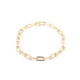14K Gold Plated Large Paperclip Necklace - CLIPP