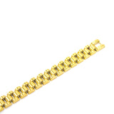 18K PVD Gold Plated Stainless Steel Watchstrap Bracelet - FREE FEARLESS