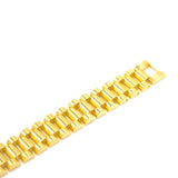 18K PVD Gold Plated Stainless Steel Watchstrap Bracelet - FREE FEARLESS